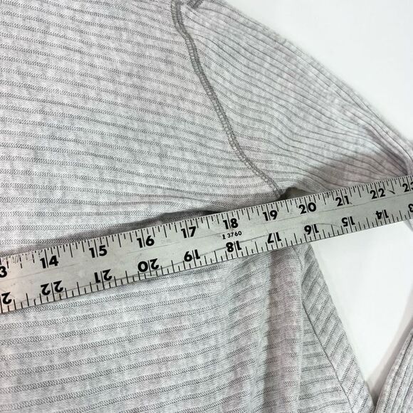 Free People We The Free Pullover Sweater Women's Medium Cowl Neck Rib Split Back - Picture 5 of 10